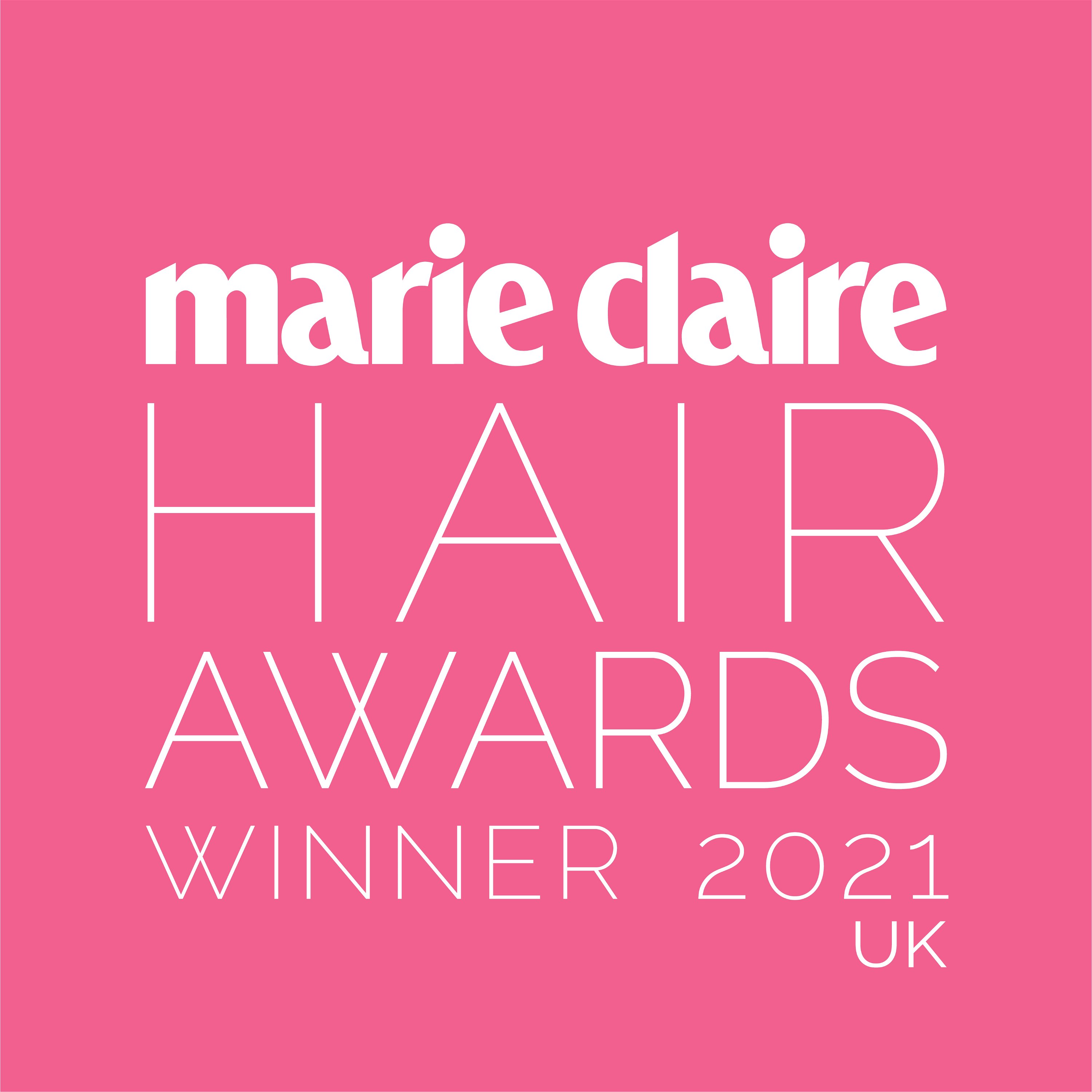 Marie Clair Hair Awards 2021 - Winner